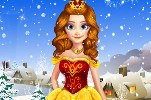 安娜公主自然装扮