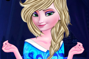 艾莎女王永恒的美丽