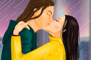 雨中接吻