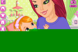 妈妈的可爱宝宝