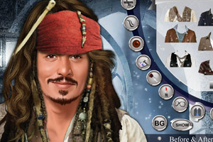 约翰尼·德普造型秀