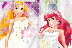 公主的梦幻婚纱