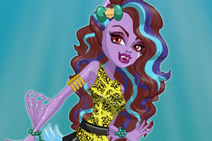 怪物高的人鱼装扮