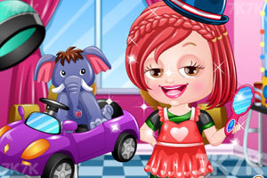 可爱宝贝发型师