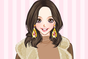 冬天的时尚棕色