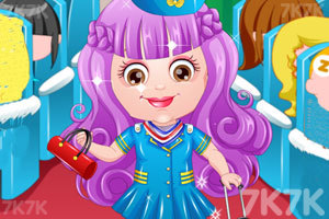 可爱宝贝空姐装