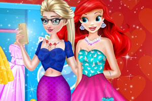 艾莎和人鱼公主