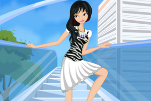 YouYou楼梯上的姑娘