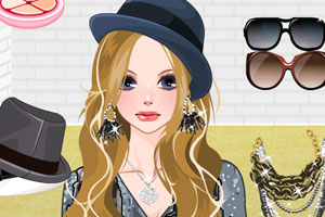 帅气的朋克装扮