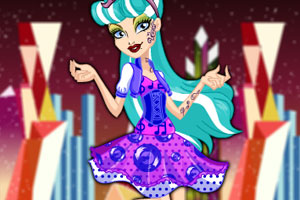 紧追潮流的女孩