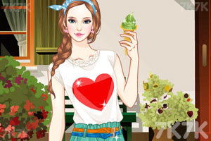 女孩最爱冰淇淋