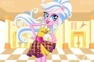 女孩的校园装扮