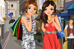 爱购物的两姐妹