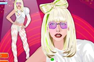 YouYouLadyGaga化妆